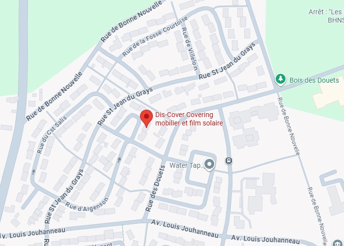 Dis-Cover Covering Mobilier Solaire - Carte